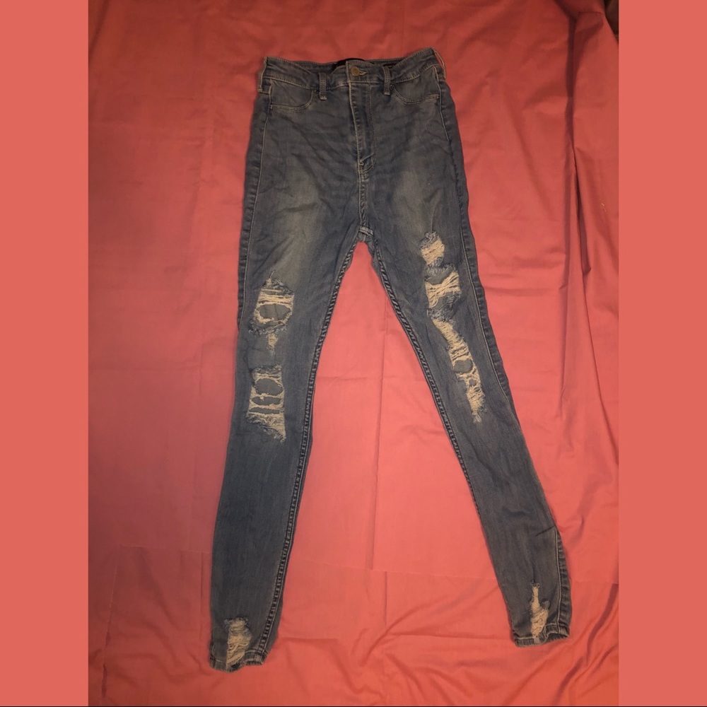High Rise Hollister Jeans